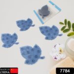 Mini PVC Anti-Slip Bat Mat Baby Non Slip Safety Shower Mats Leaf Shaped 4 Pc Set - With Dupatta by Nari Haat, Indian ...