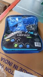 Car and Bike Cleaning Combo Kit with Microfiber Sponge, Gloves & Towels (5 Pcs) - Full Detail by Nari Haat, Indian et...