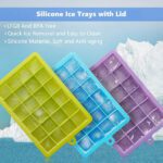 Silicone Ice Cube Trays 24 Cavity Per Ice Tray [Multicolour] - Closeup Embroidery by Nari Haat, Indian ethnic wear, w...