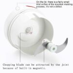 Mini Garlic Chopper Mixer, Portable Cordless Grinder - Fabric Detail by Nari Haat, Indian ethnic wear, women clothing...