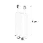 USB Wall Charger for All iPhone, Android, Smart Phones (Adaptor Only) - Neckline Detail by Nari Haat, Indian ethnic w...