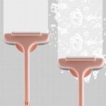 Brush 2 in 1 Mesh Cleaning Brush & Wiper with Extended Handle Window Cleaning Brush (1 Pc) - Sleeve Design by Nari Ha...