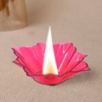 Plastic Candle Cup with Multi Shape Diwali Diya Cup, Diwali (Multicolor) (12 Pcs Set) - Front View by Nari Haat, Indi...