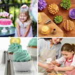 Cake Decorating Stainless Steel Nozzle (12pcs) - Closeup Embroidery by Nari Haat, Indian ethnic wear, women clothing,...