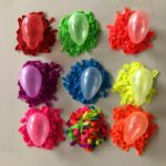 Non Toxic Holi Water Balloons (Pack of 500 Balloons) (Multicolour) - Sleeve Design by Nari Haat, Indian ethnic wear, ...