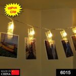 Fairy Warm White Clip Lights for Photos (10 Pcs Clip) - With Dupatta by Nari Haat, Indian ethnic wear, women clothing...