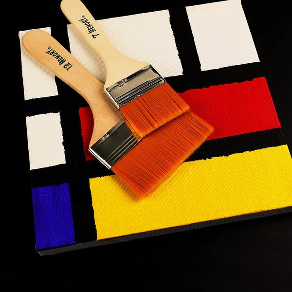 Artistic Flat Painting Brush Set of 12