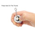 Magic Toy Metal High Elasticity Steel Silver Appearing Cane Magic Toy Magic Steel - Sleeve Design by Nari Haat, India...