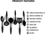 Heat-Resistant Non-stick Spoon Tools Set (Set of 6) - Full Detail by Nari Haat, Indian ethnic wear, women clothing, d...