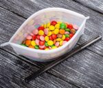 Reusable Silicone Airtight Leakproof Food Storage Bag - 1 ltr - Full Detail by Nari Haat, Indian ethnic wear, women c...