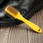 3 Side Portable Multifunctional shoe brush Cleaning Brush, Shoe Brush Excellent Quality and ular - Front View by Nari...