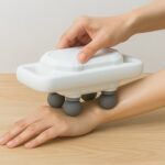 Handheld Full Body Massager 6-Head Massage Gun (1 Pc / Mix Color) - Front View by Nari Haat, Indian ethnic wear, wome...