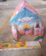 Jumbo Size Go to School Kids Play Tent House (Multicolour) - Fabric Detail by Nari Haat, Indian ethnic wear, women cl...