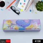 Multipurpose Cartoon Pencil Case – Double Deck Compass Box with 2 Compartments - With Dupatta by Nari Haat, Indian ...