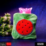 Watermelon Small Hot Water Bag with Cover – Pain Relief Warmer - With Dupatta by Nari Haat, Indian ethnic wear, wom...