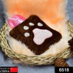 Paw Print Small Hot Water Bag with Cover for Pain Relief - With Dupatta by Nari Haat, Indian ethnic wear, women cloth...