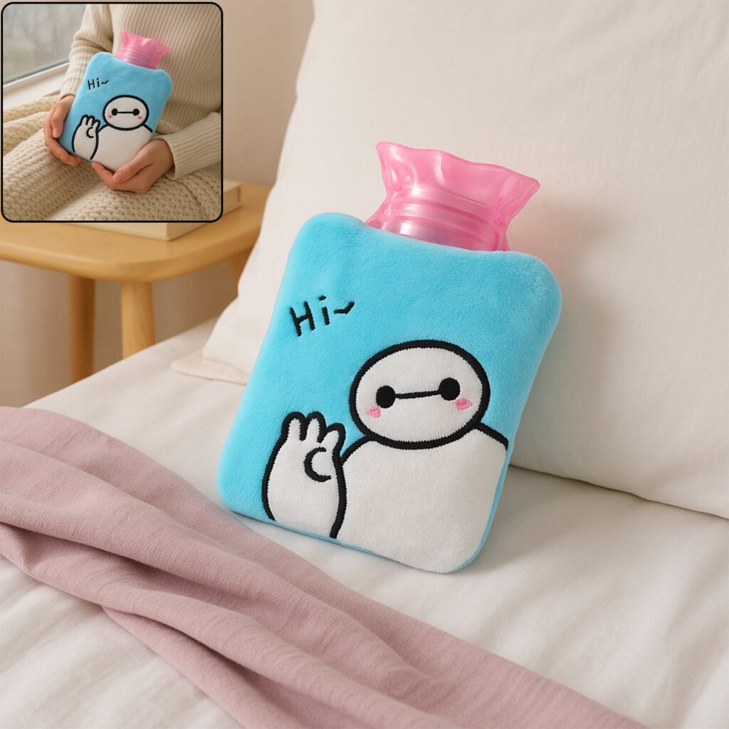Blue Baymax Hot Water Bag