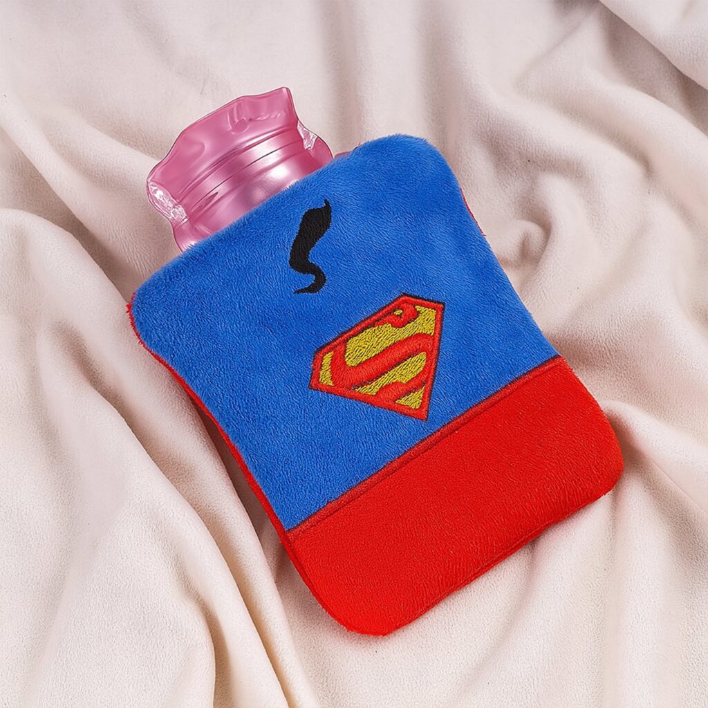 Superman Print Hot Water Bag