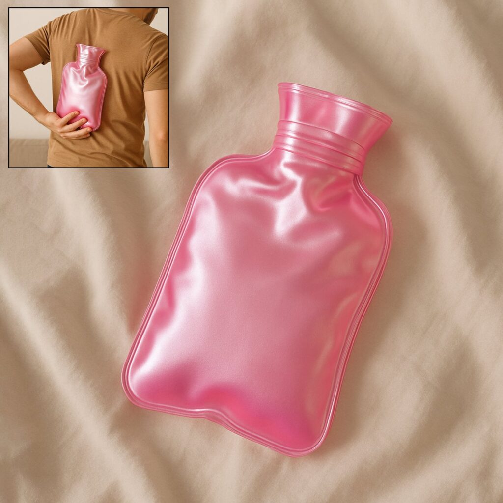 Pink Hot Water Bag for Pain