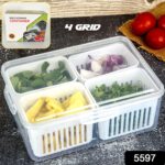 Fridge Storage Box – Freezer & Kitchen Organizer for Vegetables & Food (1 Pc) - Full Detail by Nari Haat, Indian et...