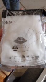 Cleaning Gloves Hand Gloves for Kitchen Household (1 Pair) - Fabric Detail by Nari Haat, Indian ethnic wear, women cl...