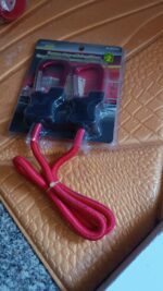 Carabiner Bungee Cord with Hook for Luggage & Bags (1 Pc / Mix Color) - Full Detail by Nari Haat, Indian ethnic wear,...