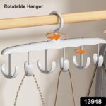 Rotatable Tank Top Hanger – Space Saving Closet Organizer Dorms & (12-Hook) - With Dupatta by Nari Haat, Indian eth...