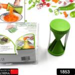 Portable Stainless Steel Handheld Spiralizer & Vegetable Slicer - With Dupatta by Nari Haat, Indian ethnic wear, wome...