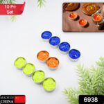 Rose Flower tealight candles (Pack of 10 Pcs.) - With Dupatta by Nari Haat, Indian ethnic wear, women clothing, desig...