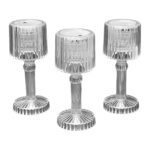 Mini Acrylic LED Desk Lamps Table Lamp Portable Crystal, Diwali (1 Pc / Small) - Sleeve Design by Nari Haat, Indian e...