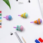 Lolipop Eraser for Girls & Boys / Eraser for School B'Day Return Gift Party Doughnut Lollipop Ice Cream Theme Shape E...