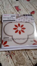 Peel and Stick Floor Tiles Kitchen / Bathroom Backsplash Sticker Detachable Waterproof DIY Tile Stickers for Wall Dec...