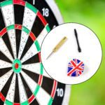 Big 3pcs Dart for Dart Board for Adult Indoor and Outdoor Game for Kids with 3 Darts - Fabric Detail by Nari Haat, In...