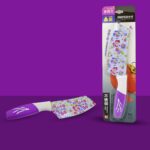 Stainless Steel Chef Knife 9 Inch – Anti-Rust Sharp Kitchen Knife - Back View by Nari Haat, Indian ethnic wear, wom...