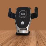 Car Phone Holder Wireless Car Charger 10W Qi Fast Charging Car Charger - Closeup Embroidery by Nari Haat, Indian ethn...