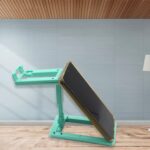 Adjustable Foldable Mobile Stand – Non-Slip, Sturdy for Smartphones - Neckline Detail by Nari Haat, Indian ethnic w...