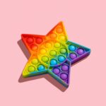 Star Fidget Toy fidget tool Used for playing purposes and all, especially for kids - Closeup Embroidery by Nari Haat,...