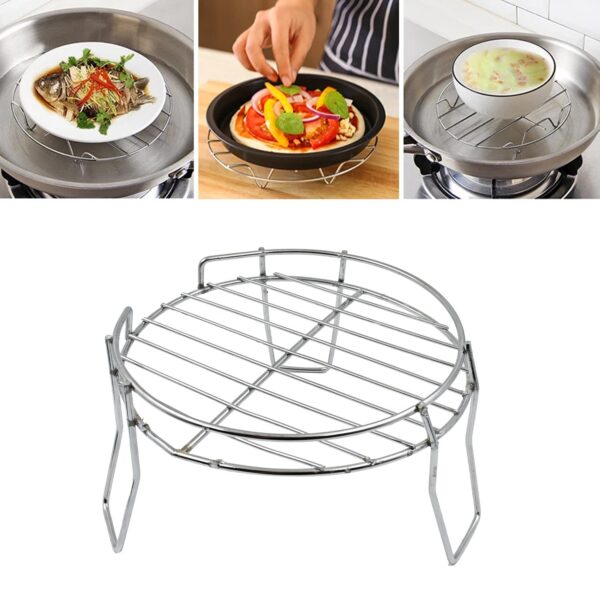 Pot Stand for Home Garden Balcony Living Room Decor - Front View by Nari Haat, Indian ethnic wear, women clothing, de...