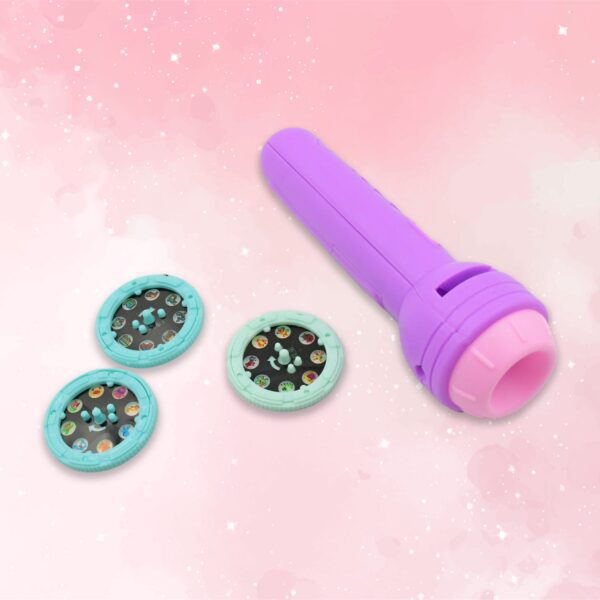 Mini Slide Projector for Kids (3 Slides): Projector Torch, Animated Patterns - Front View by Nari Haat, Indian ethnic...