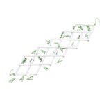 Adjustable Clothes Hanger with 29 Clips – Windproof Dryer Rack - Closeup Embroidery by Nari Haat, Indian ethnic wea...