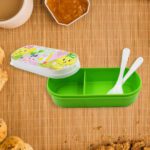 Tiffin Box Smart Lunch Box High Quality 3 box Lunch Box Leak Proof Lunch Box - Sleeve Design by Nari Haat, Indian eth...
