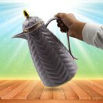 Insulated Tea Kettle Hot and Cold Premium Tea Kettle 1Ltr Kettle - Closeup Embroidery by Nari Haat, Indian ethnic wea...