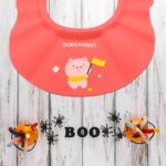 Tear-Free Bath Time: Adjustable Baby Shower Cap (Protects Eyes & Ears) - Back View by Nari Haat, Indian ethnic wear, ...