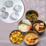 Stainless Steel Food Storage Airtight & Leak Proof Lunch Box - Full Detail by Nari Haat, Indian ethnic wear, women cl...