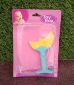 Baby Silicone Teether, Fruit Teether for Toddlers,100% Food Grade Silicone - Neckline Detail by Nari Haat, Indian eth...