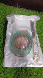 Stainless Steel, Egg Slicer & Knife (2 Pc Set) - Fabric Detail by Nari Haat, Indian ethnic wear, women clothing, desi...