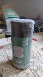 Durable Microfiber Kitchen Scrub Cloth (20×22cm, 1 Pc) - Full Detail by Nari Haat, Indian ethnic wear, women clothin...