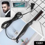 Electric Hair Straightening Comb Portable Straight Beard Comb (1 Pc) - With Dupatta by Nari Haat, Indian ethnic wear,...