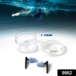 Ultra Soft Foam Ear Plugs – Reusable for Sleeping & Travel (1 Pair / Mix Design) - With Dupatta by Nari Haat, India...