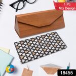 Decorative Glasses Case Eyeglasses Holder Storage Box (1 Pc / Mix color & Design) - With Dupatta by Nari Haat, Indian...